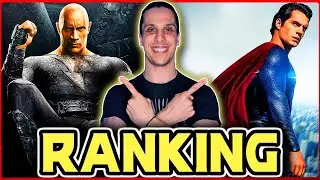 All 12 DCEU Movies RANKED | With Black Adam