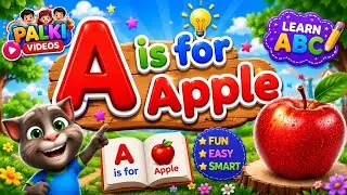 ABC Rhymes for Kids| A for apple 🍎|Kids learning Video|ABC alphabet for kids| ABCD English language 