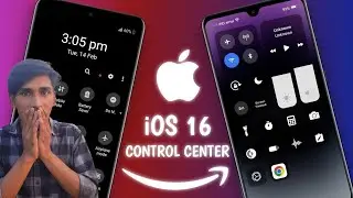 How To Apply iOS 16 Control Center In Any Android Devices | ios 16 control center