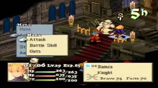 Final Fantasy Tactics Part 21 The Battle Inside of Lionel Castle (Queklain Battle)
