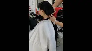 long ponytail and bun drop CUT OFF AFTER