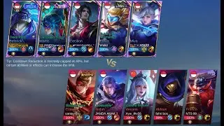 Belerick vs Claude, Nolan, Vexana, Aldous, Franco, Mobile Legends Bang Bang