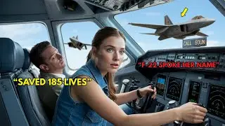 She Saved 185 Passengers &mdash; Then the F-22s Spoke Her Call Sign!