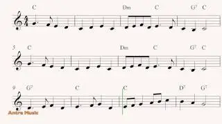 Deck the Halls- Easy Accordion Sheet Music