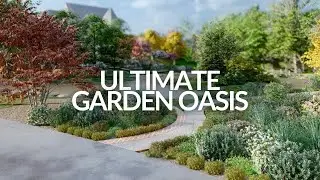 Ultimate Garden Oasis Pond, Stone Pathways, Timber Bridges  Fire Pit  Landscape Architecture