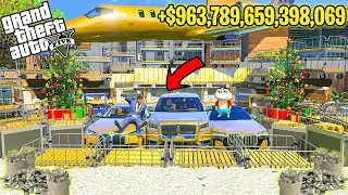FRANKLIN TOUCH ANYTHING BECOME GOLD ll EVERYTHING IS FREE IN GTA5! HackerYatOP