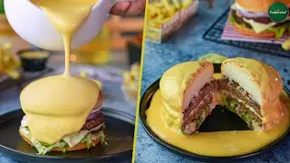 Cheese Bomb Burger Recipe by SooperChef