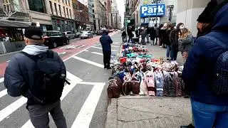 Nueva York a pie: Caminando por el barrio chino (Chinatown) de Manhattan (Abril 2021)