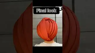 Turban in 9 second pagg❣️ #PaggDiShaan #turbanpride #sikhwarrior #turbanswag #sikhcommunity #shorts
