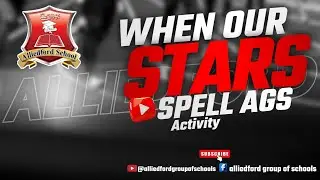 When Our Stars Spell AGS | Creative Students Performance | AGS School