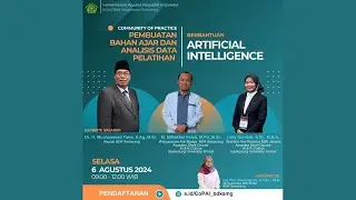 CoP Pembuatan Bahan Ajar dan Analisis Data Pelatihan Berbantuan Artificial Intelligence