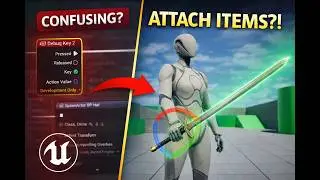 Attach Items to Characters in UE5 (Sockets Explained)