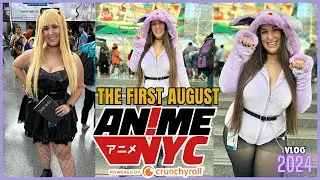 THE FIRST AUGUST ANIME NYC! ☀️ 2024 VLOG