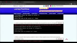 best python programs for class 11 CS