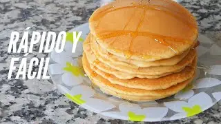 Como hacer Pancakes Sin Gluten (RÁPIDO Y FÁCIL)