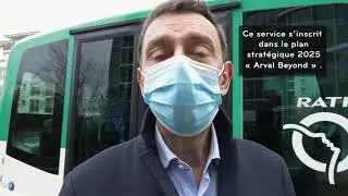 Lancement navette autonome EVAA