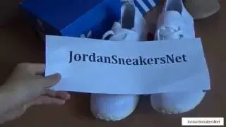 Adidas NMD Runner PK Boost S31522 White Red Blue Best Final Version from JordanSneakersNet