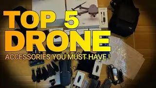 TOP 5 DRONE ACCESSORIES YOU MUST HAVE IN 2024