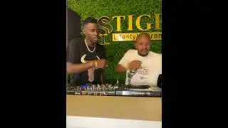 WELCOMING KABZA DE SMALL WITH WARM 👐   (AT THE PRESTIGE LIFESTYLE)📍