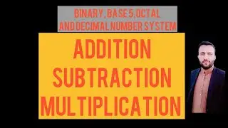 Learn Mcqs of binary ,base 5,octal and decimal number system