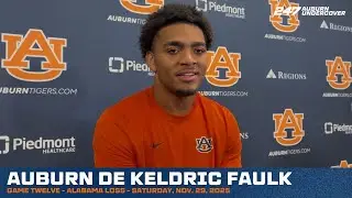 Auburn DE Keldric Faulk - Alabama Loss