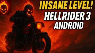 Hellrider 3 Android Gameplay | Epic Motorcycle Racing & Action Runner! 