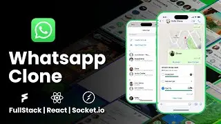 Build a WhatsApp Clone with React.js, Node.js, Socket.io & Cloudinary | Chat App | Tailwind css