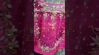 customised designer blouse handwork and stitching by wisdom Handwork Kolkata