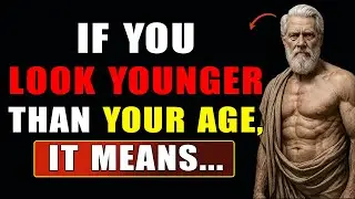 10 Hidden Reasons You Look Younger Than Your Age | Stoic Philosophy for a Youthful Life