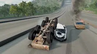 Downhill Destruction physics #beamngdrive