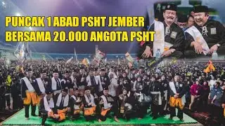 PSHT Bersholawat dan Maulid Nabi Muhammad SAW di Stadion Jember Sport Garden