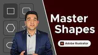 Shapes in Adobe Illustrator — Rectangle, Ellipse, Polygon & Star Tools Explained