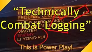 Elite Dangerous - &ldquo;Technically Combat Logging&rdquo;