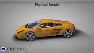 Standard vs Physical Render Types in Cinema 4D
