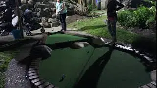 Jacquie Gets A Hole In One At Jungle Golf In Virginia Beach