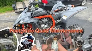 Основные советы по техническому обслуживанию YFZ450R после поездки!