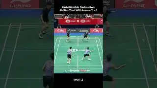 Unbelievable Badminton Rallies That Will Amaze You! 2022-23 [P2] #trending #badminton #shorts