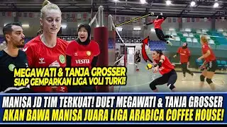 MANISA JD TIM TERKUAT🔥DUET MEGAWATI & TANJA GROSSER AKAN BAWA MANISA JUARA LIGA ARABICA COFFEE HOUSE