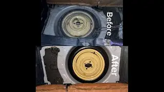 Cleaning my car trunk😷|how to clean car trunk at home|satisfying