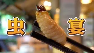 云南虫谷名不虚传！八种虫子一桌宴席【天蓬大元帥帥帥】