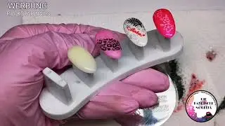 STEMPELN MIT GEL 😊 Stamping Gele ROCKSTAR NAILS