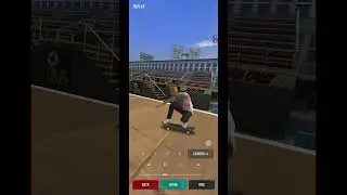 3 trick run on mega ramp in true skate