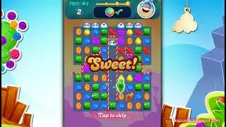 Candy Crush Saga Level 7971 * No paid booster used  Walkthrough Gameplay