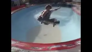Skateboarder Benji Galloway Strawberry Bowl 2004