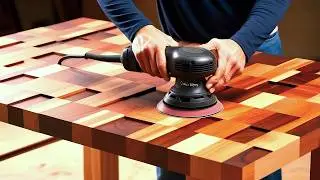 Eco-Friendly Wood Scrap Recycling Project // Don't Miss, See What This Guy Does With Scraps Wood!
