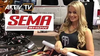 Drift into #SEMA2018 #Cars & #Girls &bull; Exhibitor Notes &bull; AKTIV Booth Construction & Film Production