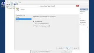 Windows 8.0 Professional - Schedule a Task Based on a Recurring Event