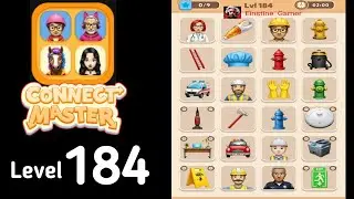 Connect Master Match Puzzle level 184 Guide Walkthrough Solution
