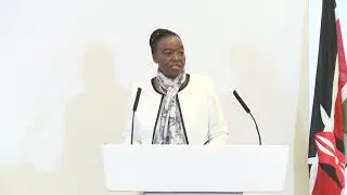 AMB MONICA JUMA AT THE UK KENYA BUSINESS EXECUTIVE FORUM