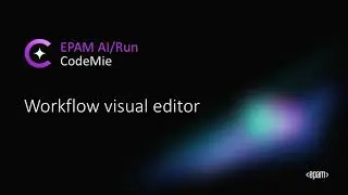 AI/Run CodeMie: Visual Workflow Editor